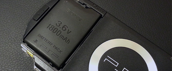 PSPのバッテリー